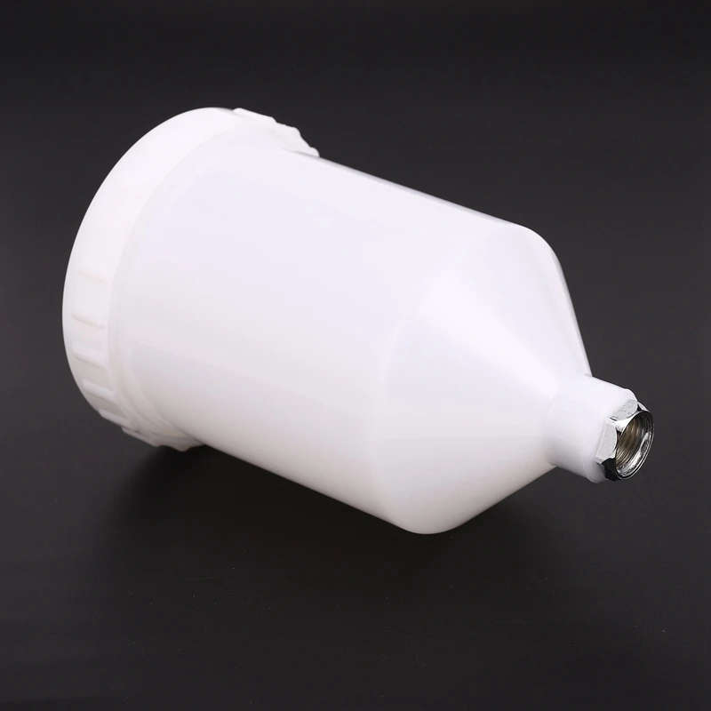 2X 600ML Gravity Paint Spray Gun Cup Pot Replacement For Devilbiss Pro Pri FLG