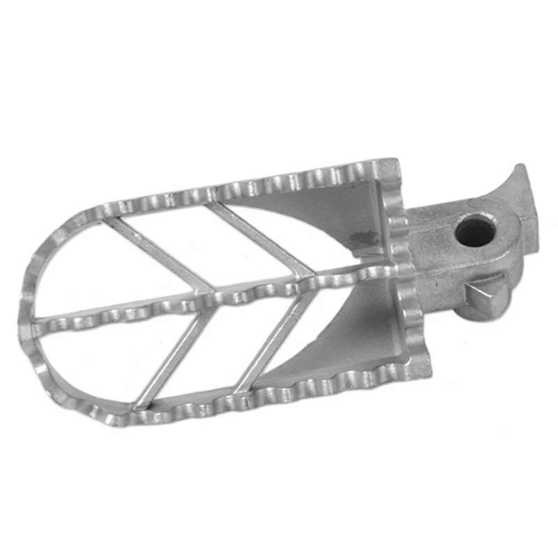 Silver Motorcycle Front Foot Peg Footrest fit for Honda Kawasaki Yamaha Motorcycle Pedal