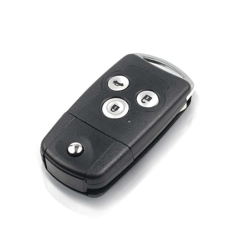 Modified Remote Key Shell Case Fob For Honda Crv Civic City Accord Fit Jazz Cover 2003-13
