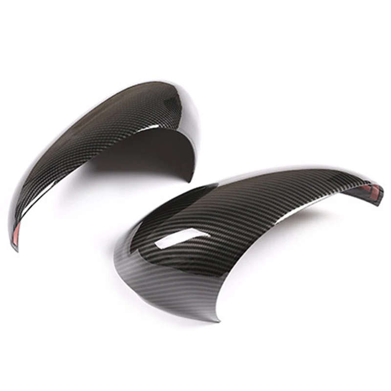 Car Rearview Mirror Decoration Cover Trim Accessories for Alfa Romeo Giulia 2017 2018