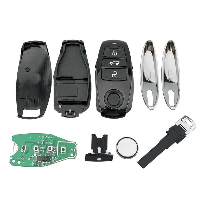 Car Smart Remote Key 3 Button 43Hz Fit for Touareg 2011-2014 PFC7945 7P6959754AL