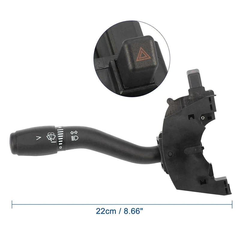 Steering Column Indicator Turn Signal Switch for YC2Z-13K359BA for 97-04 Ford E-Series Van