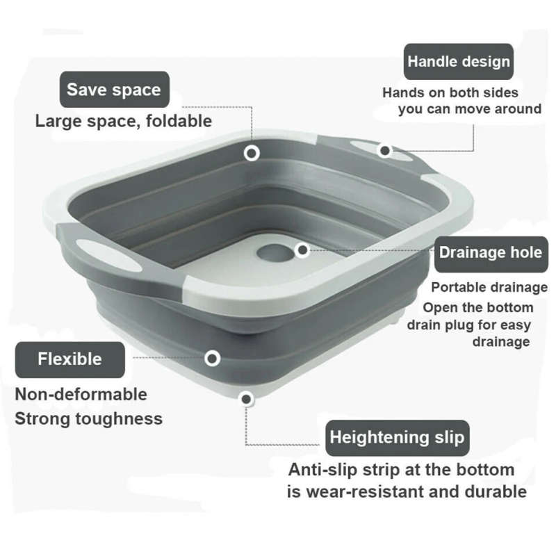 Foldable Silicone Cutting Board