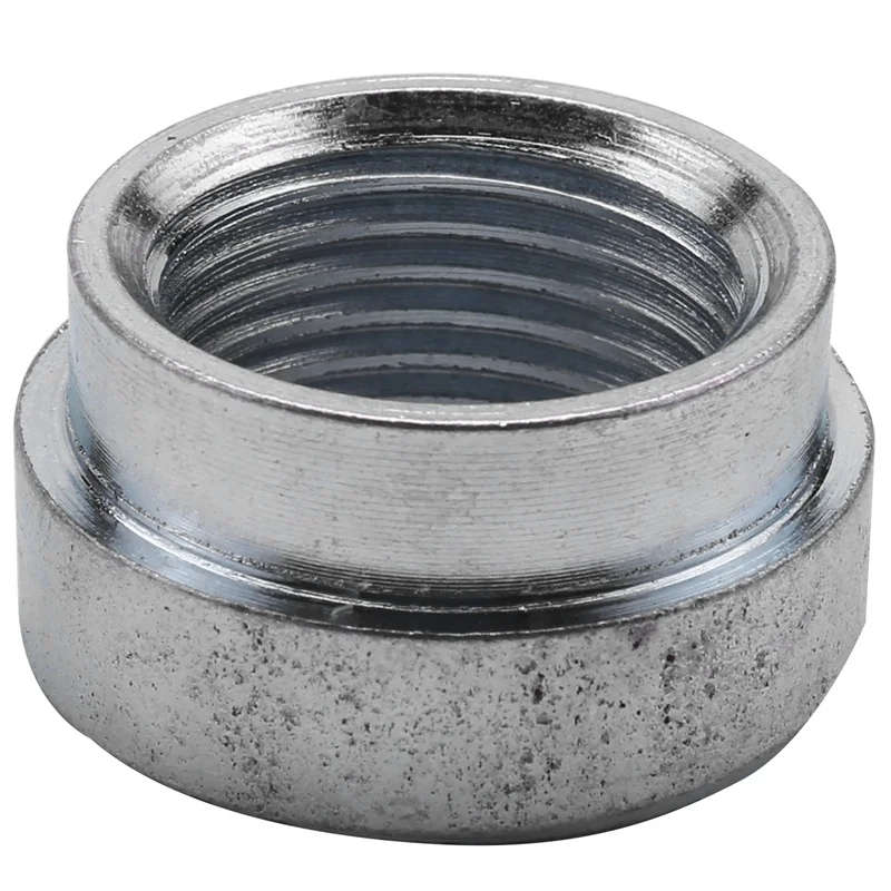 Iron M18X1.5 O2 Oxygen Sensor Stepped Mounting Bung Plugs Oxygen Sensor Fittings Weld Bung