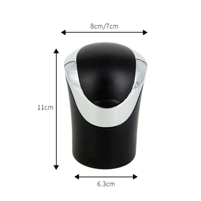 Mini Car Loaded Ashtray With Lamp and Cover Car Stowing Tidying Trash Can Supplies