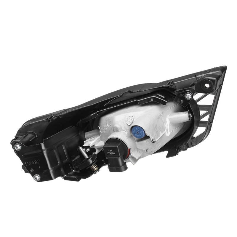 Front Bumper Grille Driving Fog Lights 55W H11 with Harness Replacements for Honda Civic