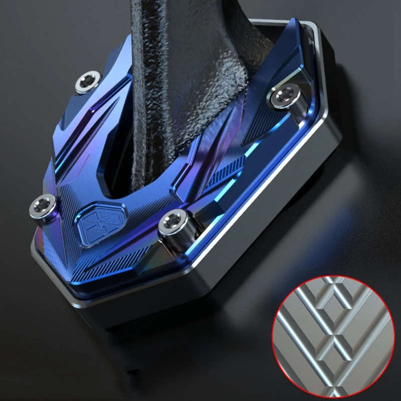 Motorcycle Kickstand Enlarger Side Stand Extension Pad Enlarger Support for Benelli TRK 502
