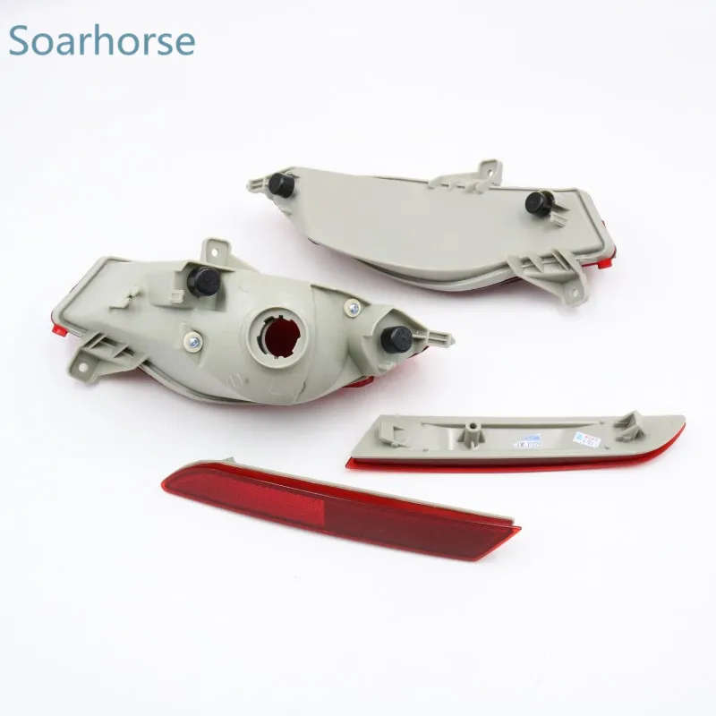 Car Rear Bumper fog lamp Tail Brake Reflector Light For Mazda CX-7 CX7 2009 2010 2011 2012 +