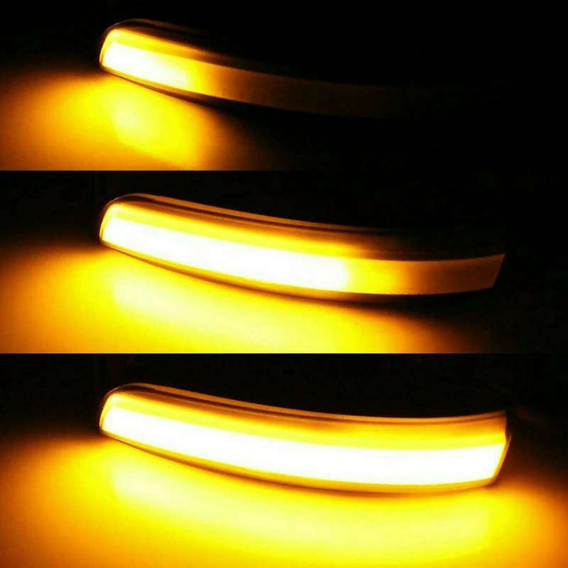 2X for Ford Focus Mk2 Mk3 Mondeo Dynamic LED Mirror Indicators Turn Signal Light
