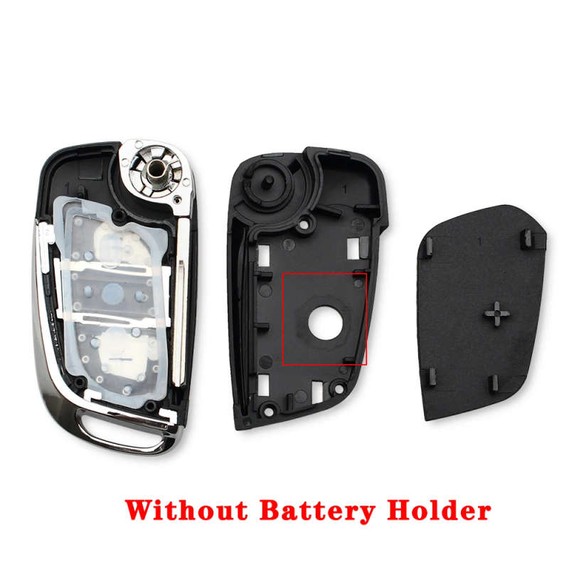 For Citroen/Peugeot 306 407 807 Modified Flip Remote Car Key Shell Fob CE0523 2/3B