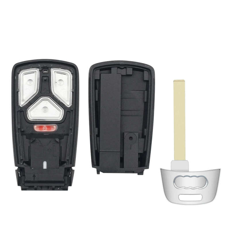 For AUDI A4 A4L A5 Q5 Q7 SQ7 S4 S5 TT Key Fob Smart Card Remote Car Key Shell 3/4 Buttons Case Fob