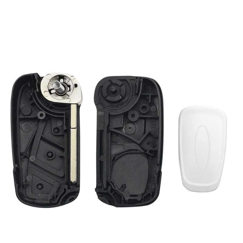 For Ford KA 3 Buttons Remote Folding Key Housing Case Holder 2008-2016 Flip Car Key Shell Fob