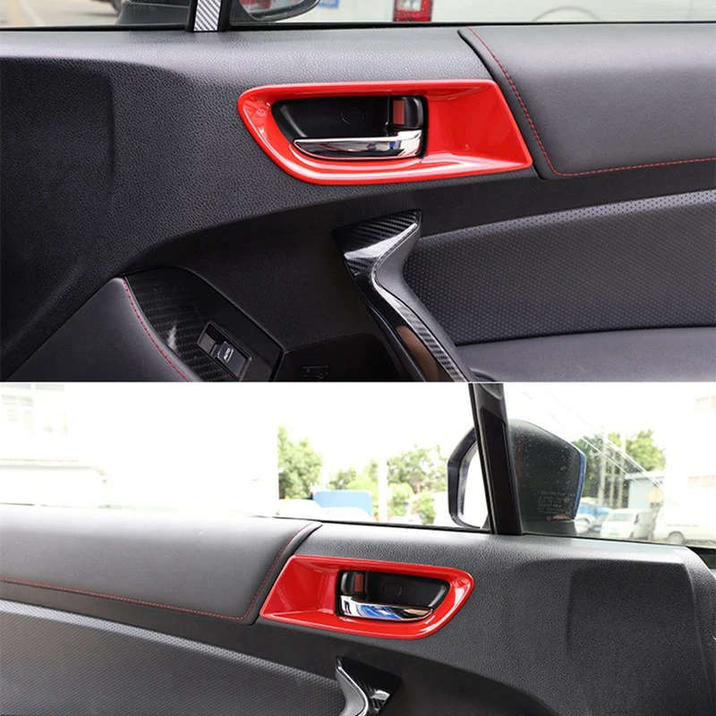 For Subaru BRZ Toyota 86 Car Inner Door Handle Cover Front Reading Lamp Trim Decorative Frame