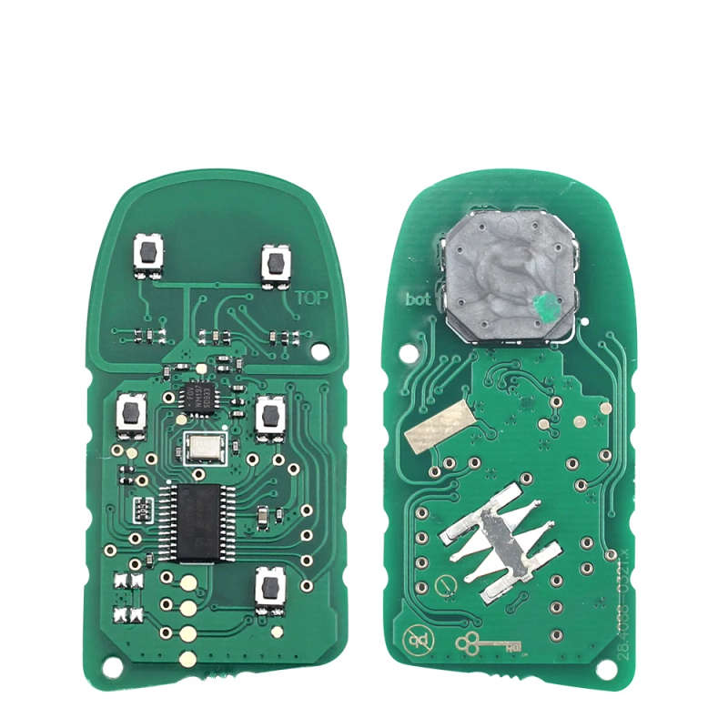 5 Buttons Remote Car Key Fob For DODGE/Chrysler/JEEP Grand Cherokee 433MHz ID46 PCF7953 Chip