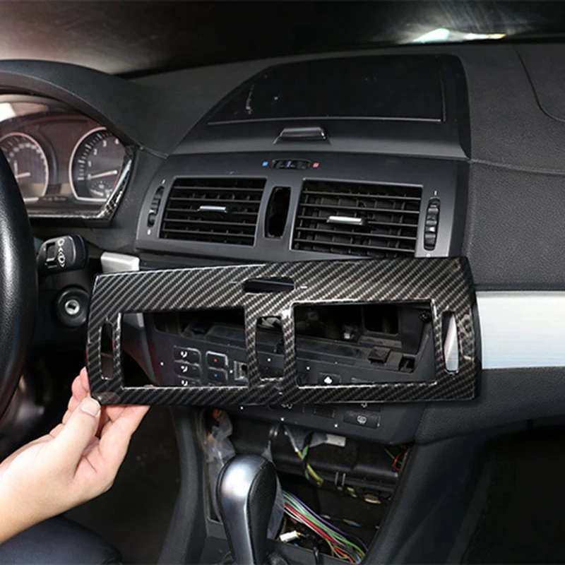 Car Central Control Air Outlet Frame Air Conditioning Air Outlet Decorative Frame for BMW- X3