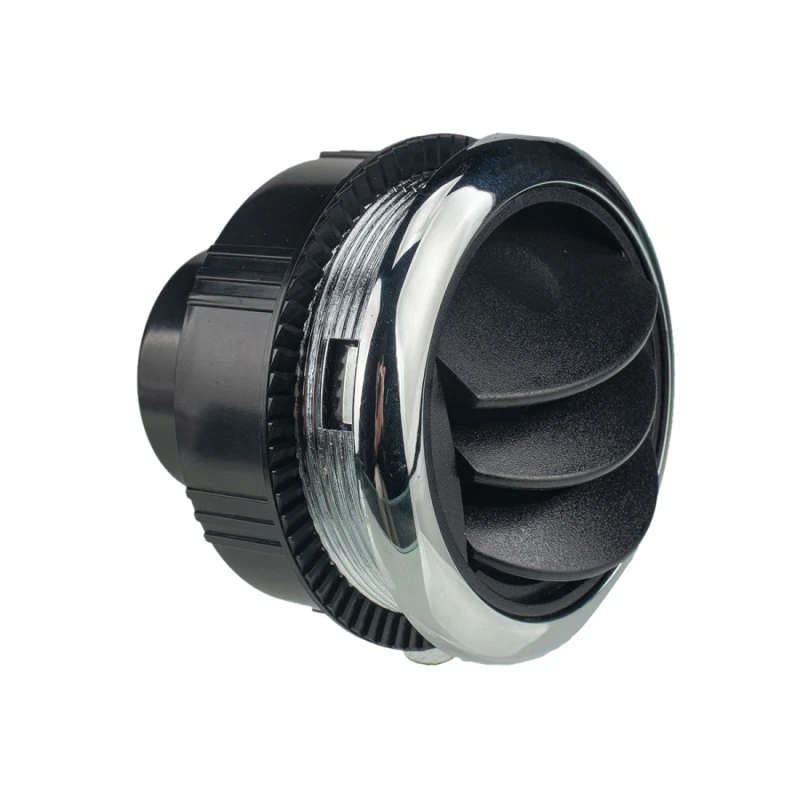 Overall Type 75mm AC Air Outlet Vent for RV Bus Boat Yacht, Thread Height: 22mm