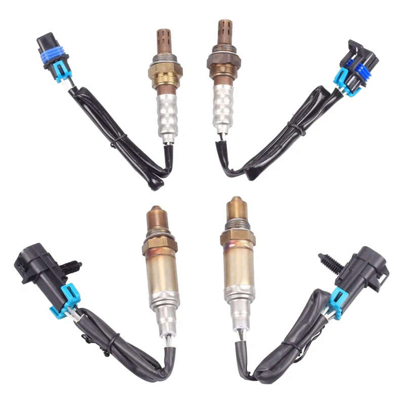 4pcs O2 Oxygen Sensor for Chevrolet Avalanche Silverado Suburban Tahoe GMC Sierra Yukon 2007
