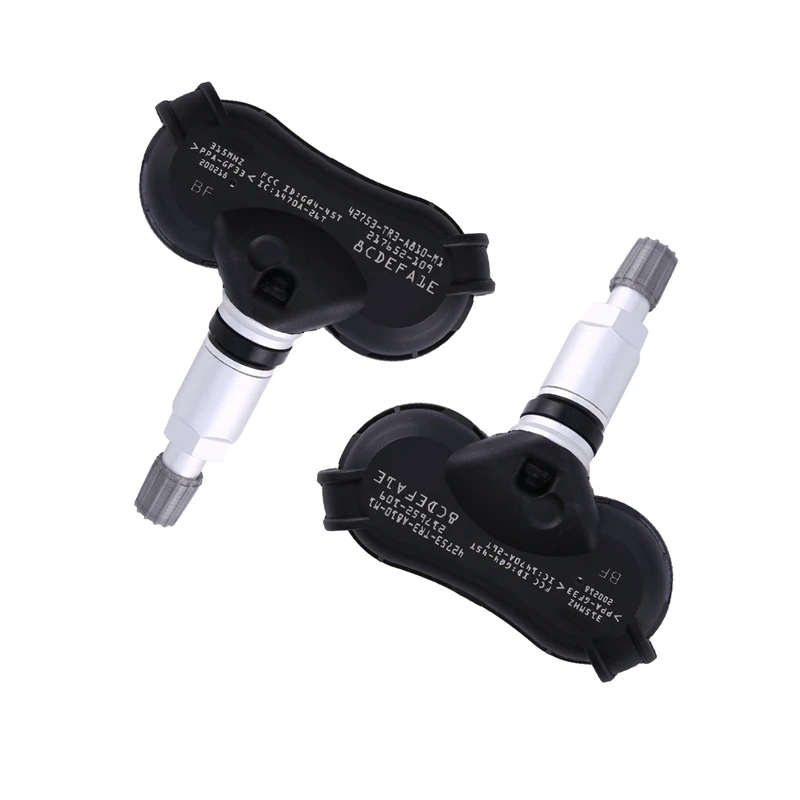 2Pcs TPMS Tire Pressure Sensor for Honda Civic Odyssey CR-Z Fit 42753-TR3-A81