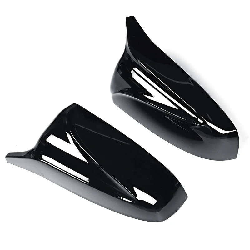 Rearview Side Mirror Cover for BMW- X5 E70 X6 E71 2008-2013 Side Door Rearview Cover Caps ABS