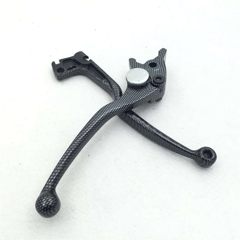 Motorcycle Brake Clutch Hand Levers for Suzuki Gsxr 600 750 Katana 750F Sv650 Sv650S Carbon Black