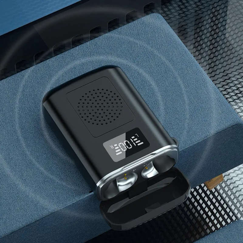 Bluetooth earphone with flashligh