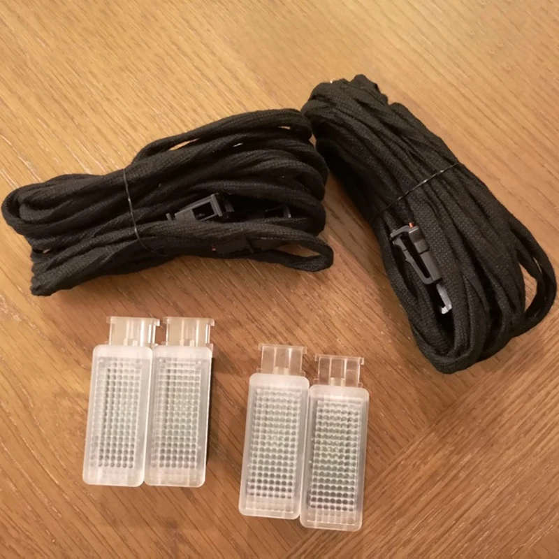 LED Footwell Light Foot Lamp Cable Wiring Harness for PASSAT B7 B8 CC Golf 7 MK7 7.5 Jetta Tiguan