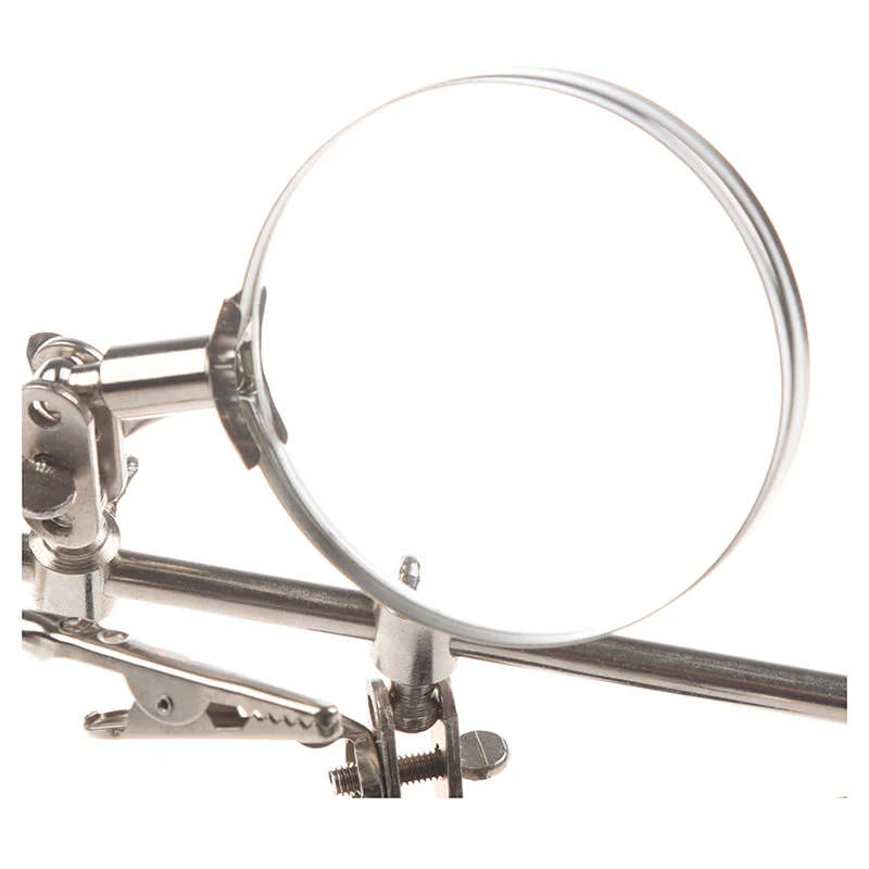 Magnifying Glass Third Hand Soldering Soldering Iron Stand Helping Magnifying Tool