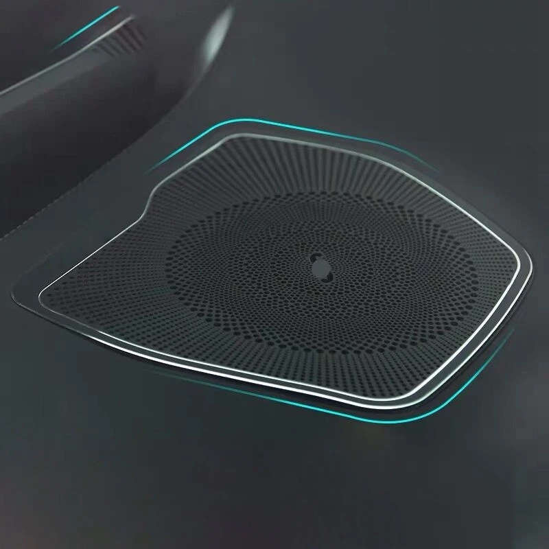 Car Dashboard Horn Cover Dashboard Speaker Cover for Mercedes-Benz W205 C180 C200 GLC C260 2015+
