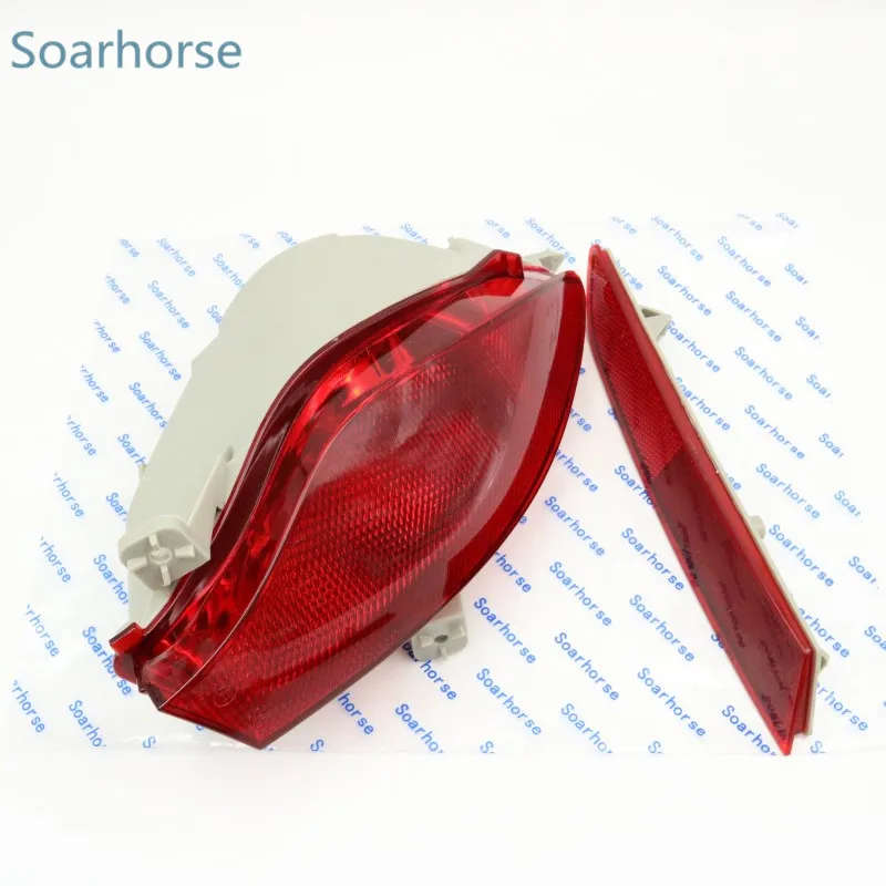 Car Rear Bumper fog lamp Tail Brake Reflector Light For Mazda CX-7 CX7 2009 2010 2011 2012 +