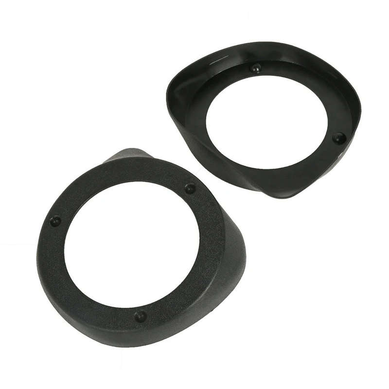 Pair 6.5 inch Speaker Boxes Pod Lower Vented Leg Fairings Fit for Touring Road King