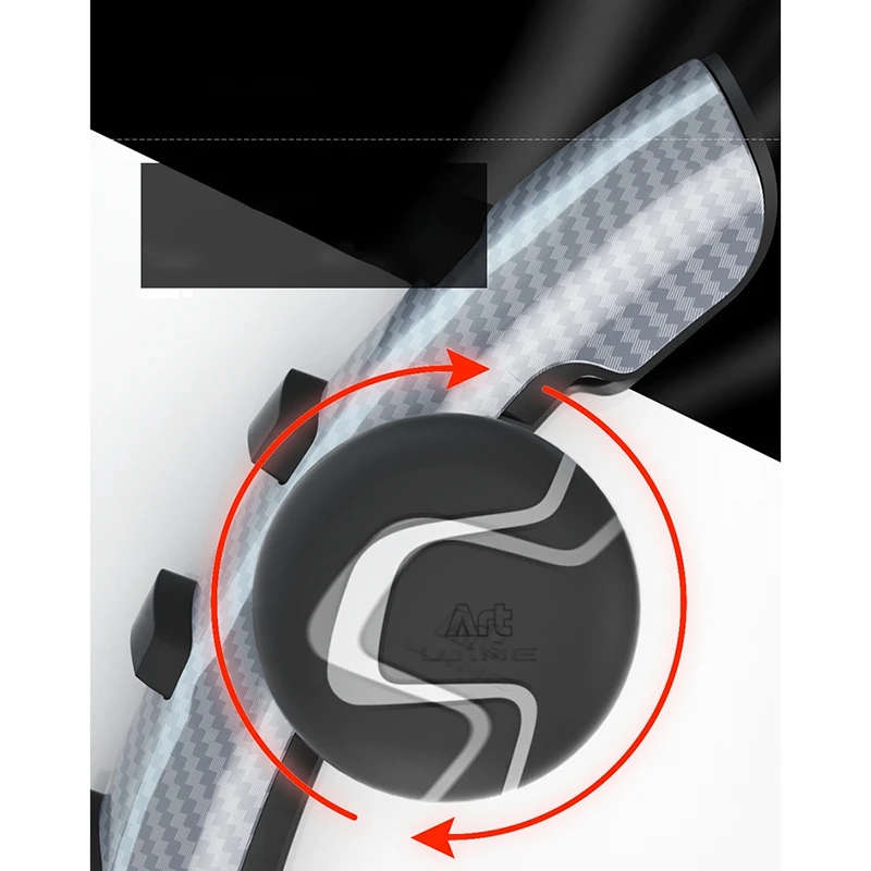 Car Universal Anti Slip Handle Knob Steering Wheel Cover