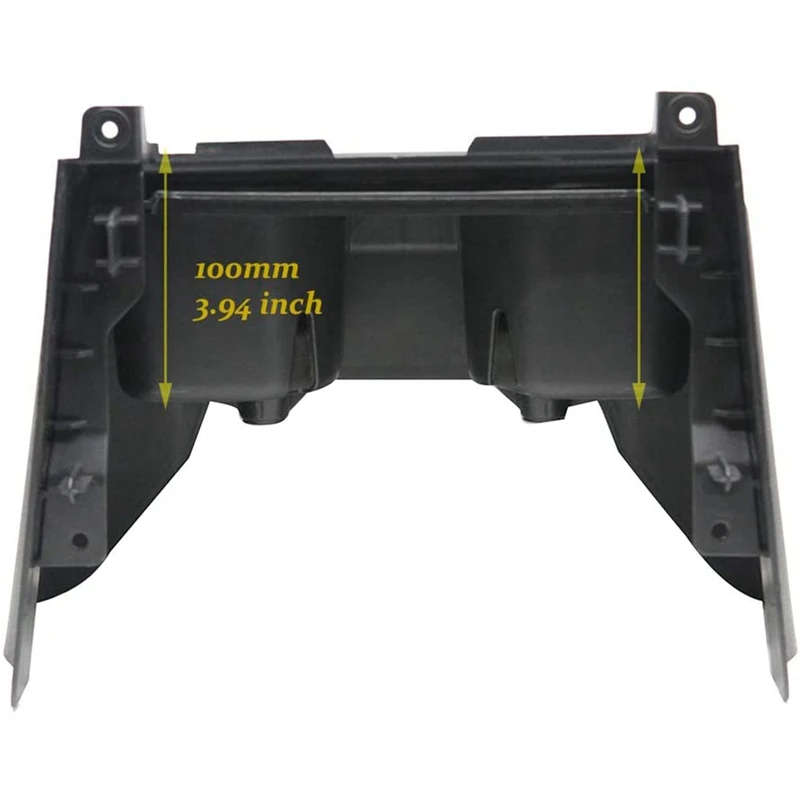 Rear Cup Holder for Jeep Wrangler JL 2018-2021 Floor Console Mounted Drink Holder Storage Box