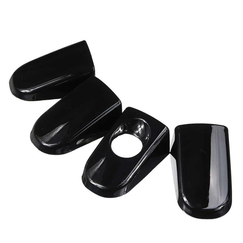 8 PCS/SET Car ABS Glossy Black 4 Door Handle Covers for Ford Focus Escape Kuga Ranger 13-18