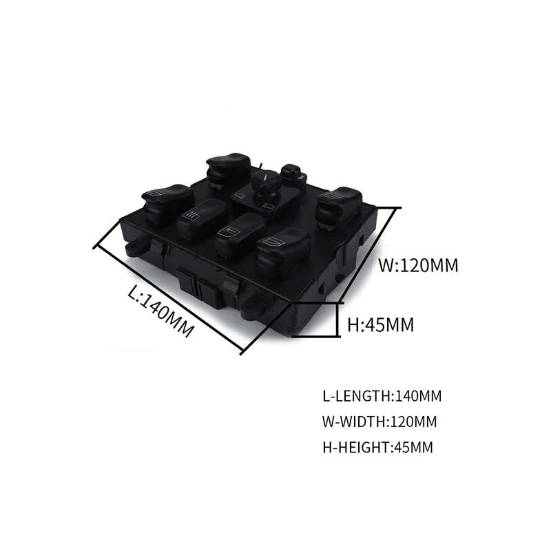 Power Window Switch for Mercedes Benz Ml W163 Ml320 1998-2002 1998 1999 a 1638206610