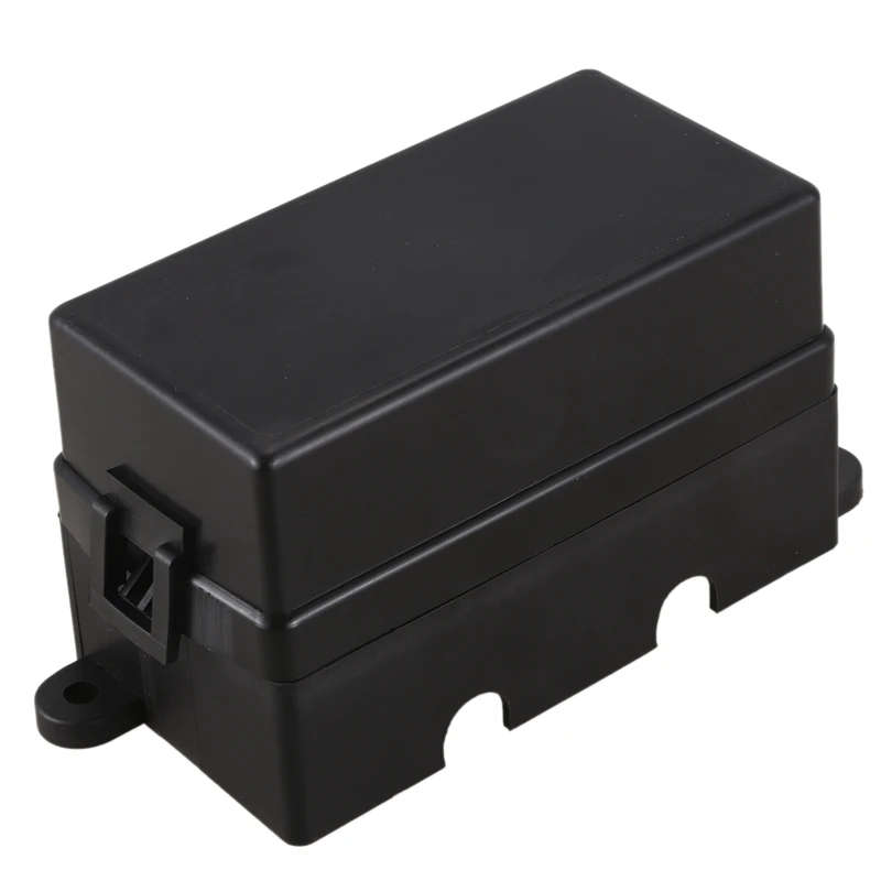 12 Way Blade Fuse Holder Box with Spade Terminals and Fuse 4PCS 4Pin 12V 80A Relays