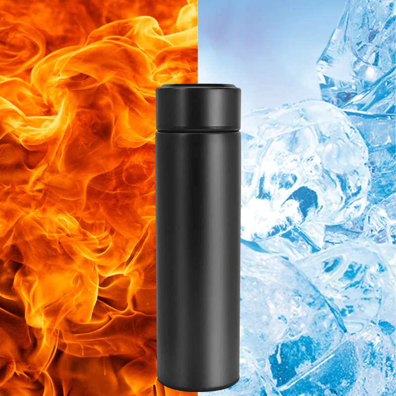 500ml Smart Water Bottle Stainless Steel