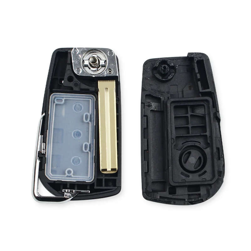 For Toyota Camry 2018-20 2 Buttons Remote Key Shell Auto Replacement Key Blank Cover Case