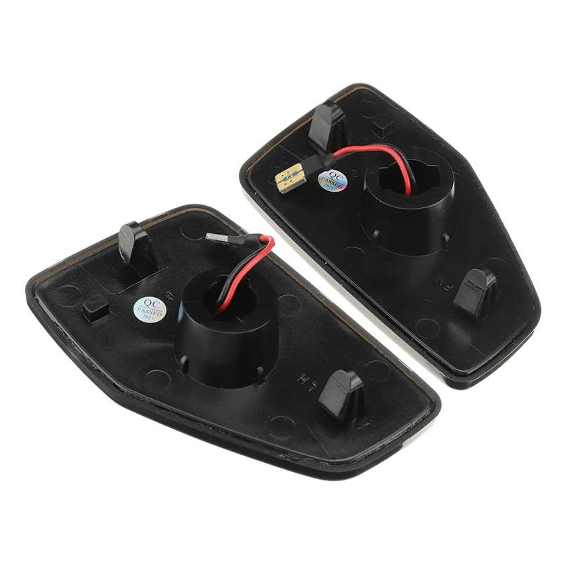Smoked Dynamic LED Front Fender Side Marker Lights for Hummer H3 2005-2010 H3T 2009-2010