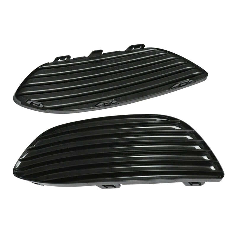 Car Front Bumper Wind Net Front Bumper Grille Fog Light Shield for Mercedes-Benz C-Class W205 C180