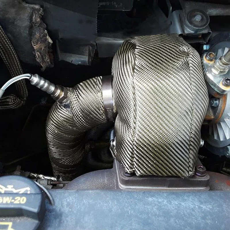 Titaniums Turbos Blanket Cover for Turbocharger Heat Shield Cover for Ford T3 T25 T4 Honda Accord