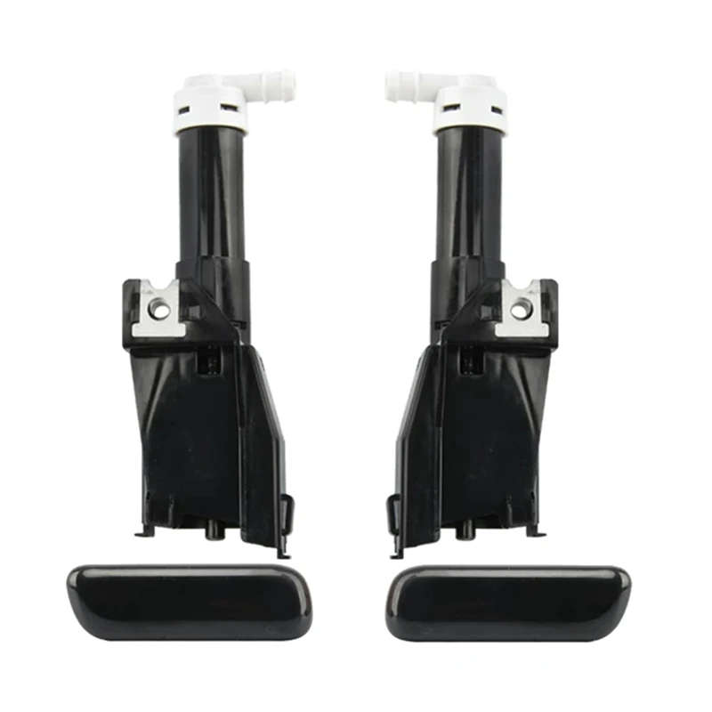 Car Headlight Washer Nozzle with Cover Cap for Mitsubishi Pajero V93 V97 2006-2019 8264A027 8264A028