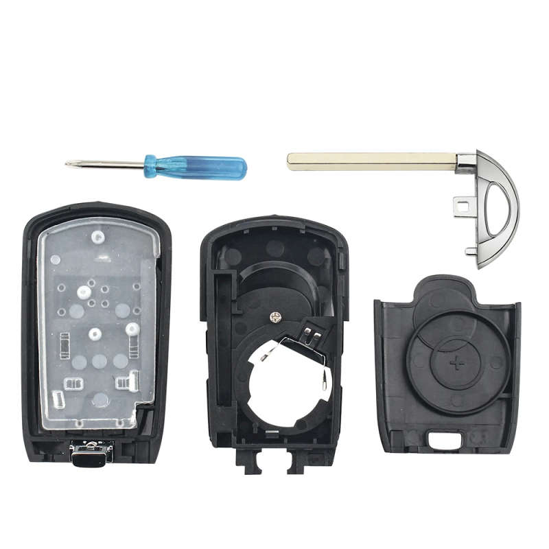 For Opel Vauxhall Adam Astra Mokka Zafira/Chevrolt Cruze Keyless-go Remote Key Shell Case Fob