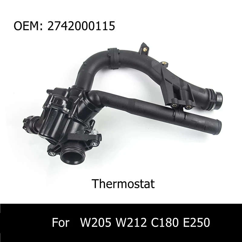 Coolant Electronic Thermostat Assembly for Mercedes Benz W205 W212 M274 C180 C300 E250 E300
