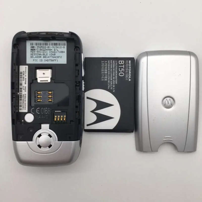 Motorola V360 Refurbished Unlocked Flip GSM Mobile Phone Video recorder cell phone with Ru
