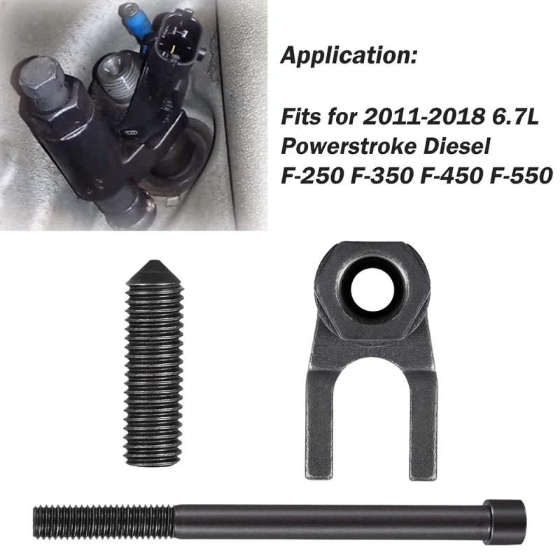 Car Modification Injector Removal Tool for 2011-2018 6.7L Powerstroke Ford F-250 F-350 F-450 F-550