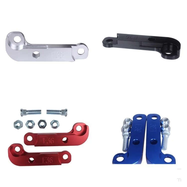 Rotate the drift lock to increase the angle by about 25% and extend the swing arm for BMW m3e36