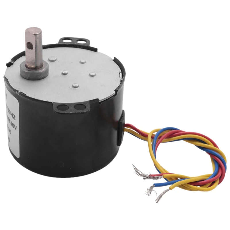 5X 50Ktyz Ac220V 10W 0.5A 2.5R/ Min Permanent Magnet Synchronous Motor Ac Gear Reduction