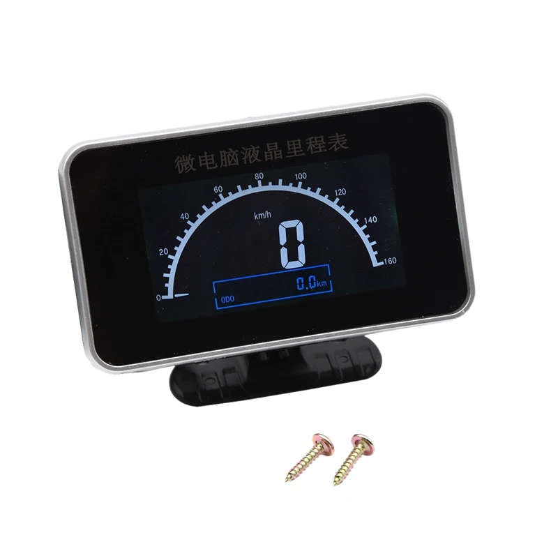 Car Truck 12V/24V 2 IN 1 Functions Digital Speedometer Speed Meter+Odometer Gauge