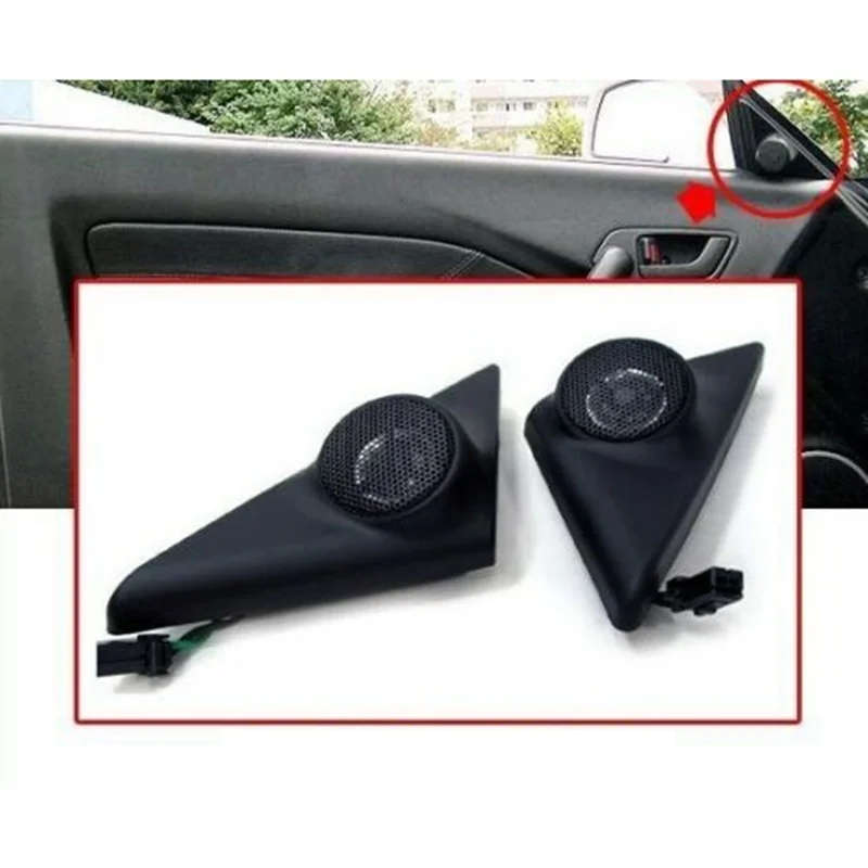 2Pcs Car LH RH Side Tweeter Speaker for Hyundai Tiburon Coupe 2003-2008 825182C000 825282C000