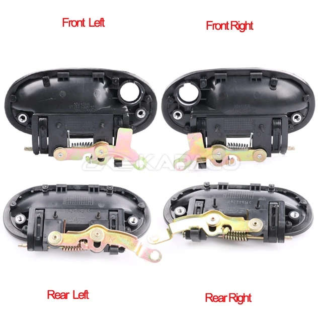 Outside Door Handles outer Door Catch exterior Car Door knob For 95-99 HYUNDAI Accent